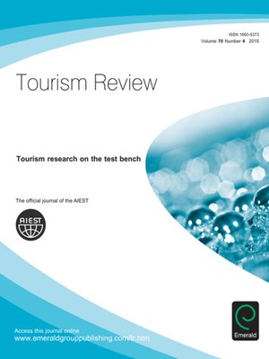 cover image of Tourism Review, Volume 70, Number 4